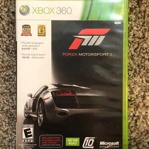 Forza Motorsport 3, XBOX 360 Video Game, Complete in Box, Tested